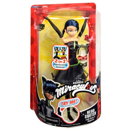 MIRACULOUS lėlė Hero Switch Ladybug Fashion Doll, 50414 