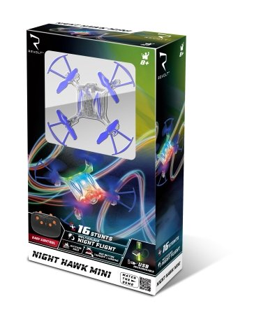 REVOLT RC kaskadinis dronas Night Hawk Mini, X20T 