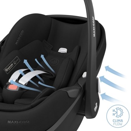 MAXI COSI automobilinė kėdutė PEBBLE 360 Pro 2, Twillic Black, 8052390110 