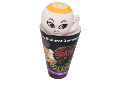 BRAIN ROT kalbantis pliušinis pakabukas 15 cm, asort., BD1270 