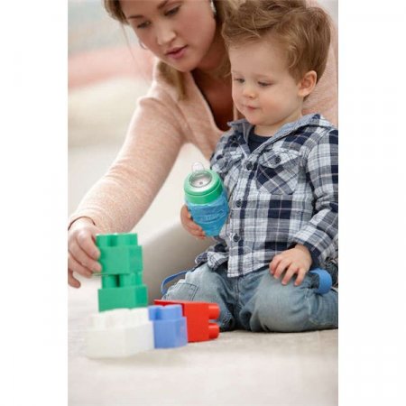 PHILIPS AVENT gertuvė su silikoniniu snapeliu be rankenėlės, blue/green, 9 m+, 260 ml, SCF553/05 1/335