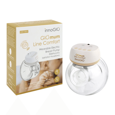 INNOGIO nešiojamas elektrinis pientraukis GIOmum Line Comfort, GIO-357i 