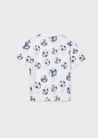 MAYORAL marškinėliai trumpomis rankovėmis, white, 6.038-39, 157  cm 