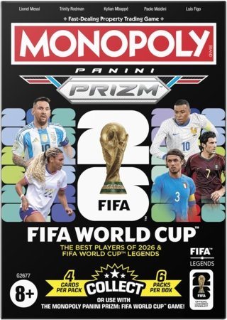 MONOPOLY FIFA Legends papildymo rinkinys (EN), G26771L0 
