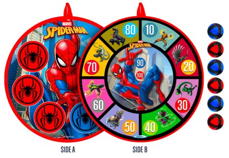 STAMP Spider Man smiginio žaidimas su kamuoliukais, 36 cm, SM250436 