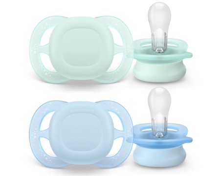 PHILIPS AVENT čiulptukai ULTRA START, 0-2 mėn., 2 vnt., SCF075/12 