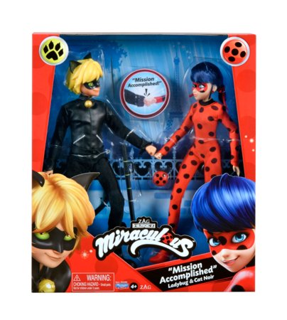 MIRACULOUS Ladybug ir Cat Noir lėlių rinkinys, 503651 