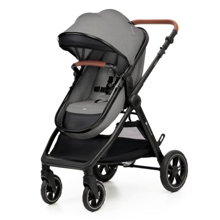 KINDERKRAFT universalus vežimėlis ESME 3in1, moonlight grey, KSESME00GRY3000 