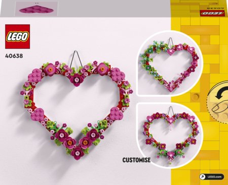 40638 LEGO® Merchandise Širdelės ornamentas 