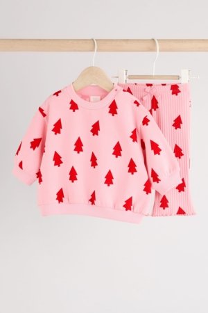 NEXT marškinėliai ilgomis rankovėmis ir tamprės, B53624 80-86