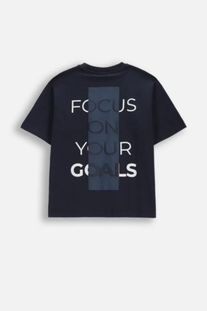 COCCODRILLO marškinėliai trumpomis rankovėmis, mėlyni, WC6143207MBJ-015-128, 128 cm 