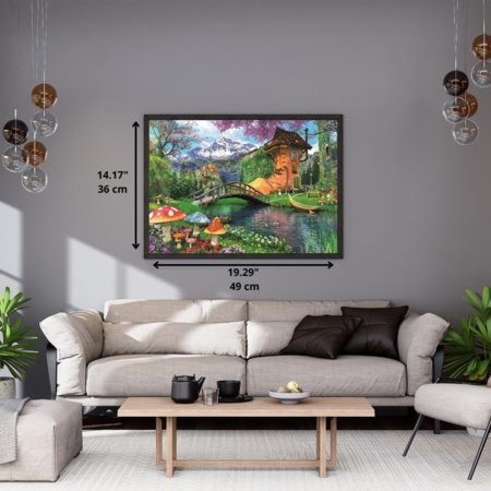 CLEMENTONI dėlionė The Old Shoe House Compact B, 500 det., 35596 