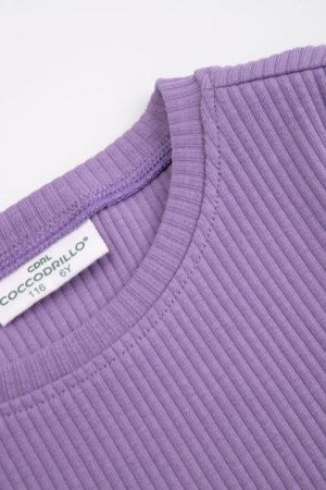 COCCODRILLO marškinėliai trumpomis rankovėmis, violetiniai, cm 