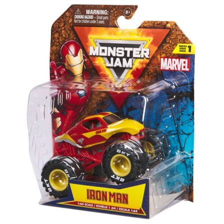 MONSTER JAM 1:64 visuregis Marvel, asort., 6069960 