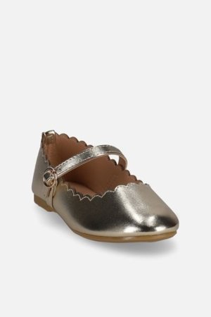 COCCODRILLO batai SHOES GIRL, auksiniai, WC5212204SHG-023-034, 34 cm 