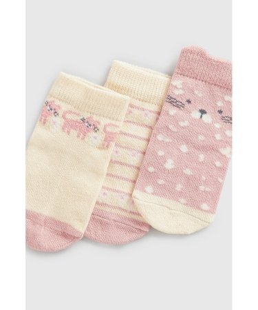 MOTHERCARE kojinės, 3vnt., HD906 
