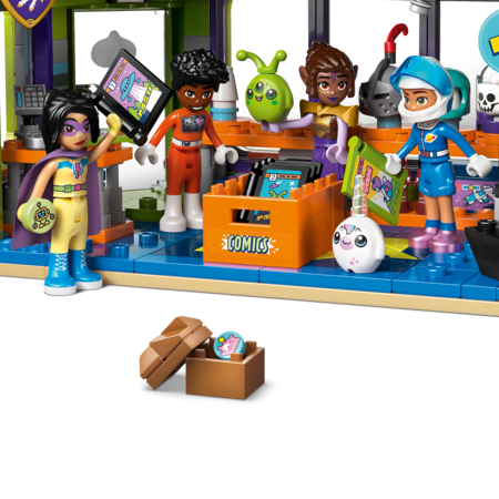 42674 LEGO® Friends Komiksų ir žaidimų parduotuvė 
