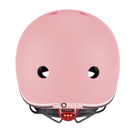 GLOBBER šalmas Go Up Lights, XXS/XS (45-51cm), pastelinis rožinis, 506-210 506-210