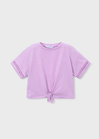 MAYORAL marškinėliai trumpomis rankovėmis, lilac, 3.012-84, cm 