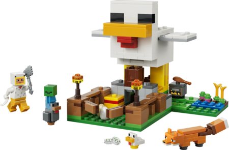 21585 LEGO® Minecraft® Viščiukų ūkis 