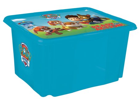 KEEEPER daiktadėžė su dangčiu PAW PATROL, 24 L, 42.5x35.5x22.5 cm., 1223763213700 