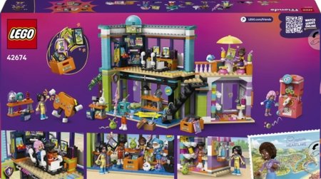 42674 LEGO® Friends Komiksų ir žaidimų parduotuvė 