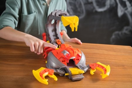 MONSTER JAM MINI JAMS paleidimo trasa Venom Velocity Scorpion, 6069752 