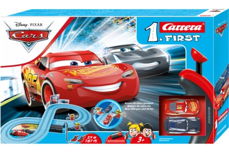 CARRERA CARS lenkynių rinkinys su 2 automobiliais, 2,4m, 20063038 