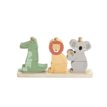 FISHER-PRICE Wood medinis bokštelis gyvūnai, HXV04 