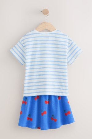 NEXT marškinėliai ir sijonas, AG9827, 80-86 