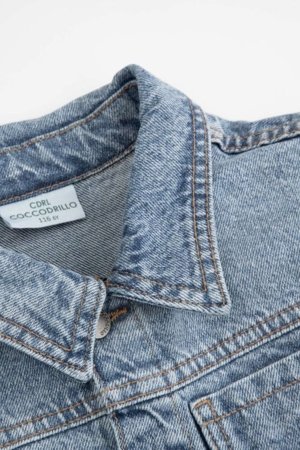 COCCODRILLO džinsinis švarkas, mėlynas, dydis 