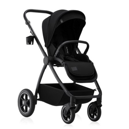 LIONELO universalus vežimėlis MERIL 3in1, Black onyx 