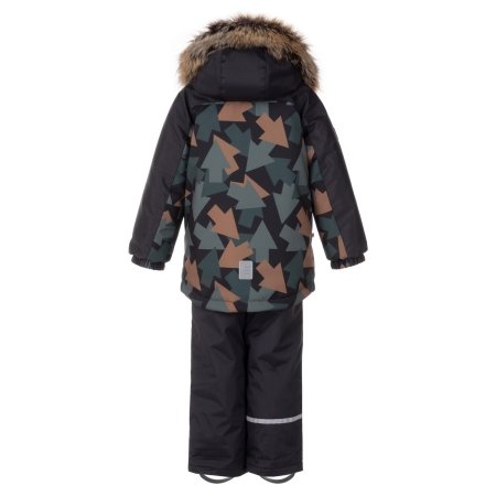LENNE žieminis lauko komplektas (kelnės ir striukė) SHAY, žalias, 24340-3308, 134 cm 
