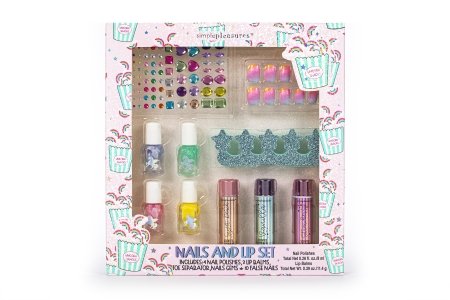 SIMPLE PLEASURES lūpų balzamų ir nagų priemonių rinkinys, Y81190-31910 