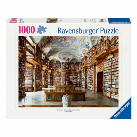 RAVENSBURGER dėlionė Biblioteka, 1000 det., 12001440 