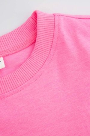 COCCODRILLO marškinėliai trumpomis rankovėmis, rožiniai, dydis 