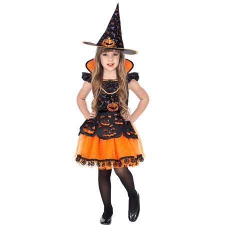 WIDMANN kostiumas Witch (116 cm, 4-5 metų), 07085 