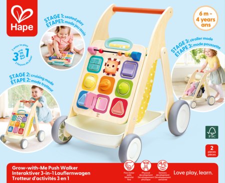 HAPE lavinamasis stumdukas, Grow-with-Me, E0389A 