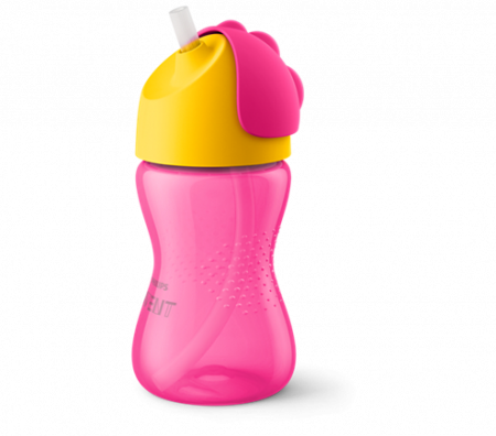 PHILIPS AVENT puodelis su šiaudeliu, 12 mėn+, 300 ml, SCF798/02 1/297
