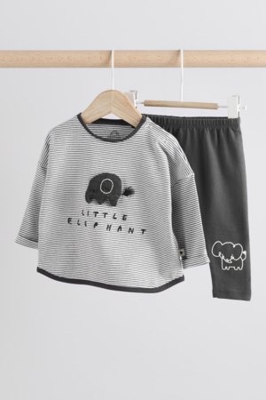 NEXT marškinėliai ilgomis rankovėmis ir kelnės, E48214 80-86 