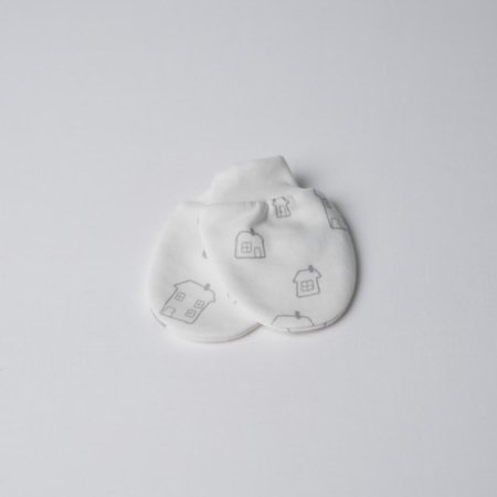 VILAURITA pirštinės kūdikiui TOMMY, baltos, art 1151, 0-2 month 