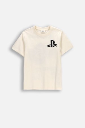 COCCODRILLO marškinėliai trumpomis rankovėmis, smėlio spalvos, dydis 