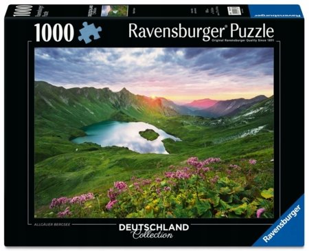 RAVENSBURGER PUZZLE dėlionė Kalnų ežeras, 1000 det., 12001768 4 
