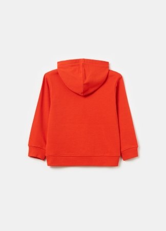 OVS džemperis su gobtuvu, oranžinis, , 001939976 