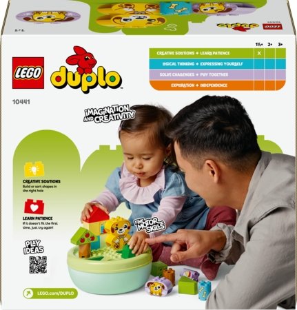 10441 LEGO® DUPLO® Creative Play Formų rūšiavimo žaislas: šuniuko namas 