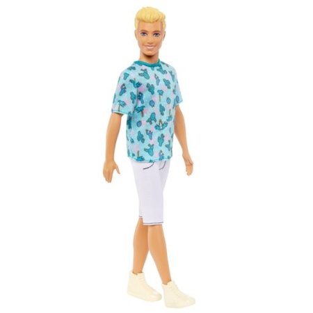 BARBIE Ken madistas su baltais šortais, HJT10 HJT10