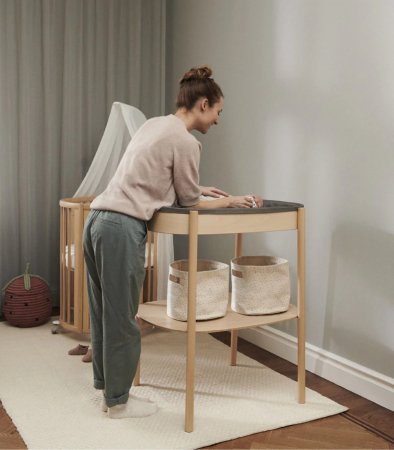 STOKKE vystymo stalas SLEEPI™, natural, 583902 583902