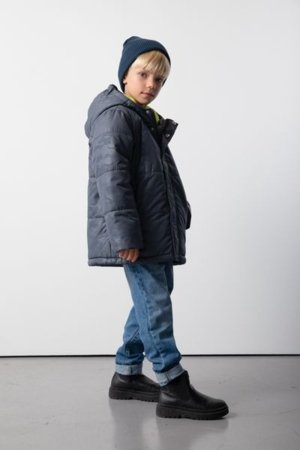 COCCODRILLO striukė OUTERWEAR BOY KIDS, pilka, ZC5152108OBK-020-104, 104 cm 
