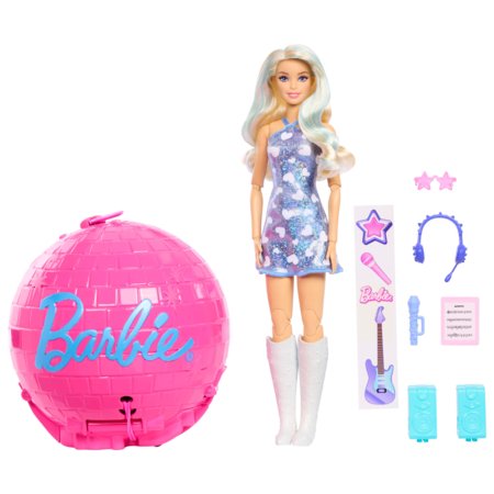 BARBIE ROLL & REVEAL pop žvaigždės staigmenų rinkinys, JMK19 