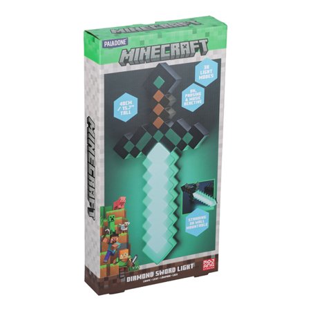 PALADONE MINECRAFT Deimantinio kardo lempa, PP12711MCF 